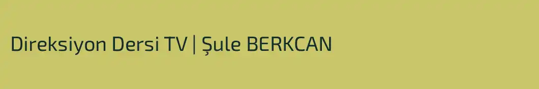 Direksiyon Dersi TV | Şule BERKCAN